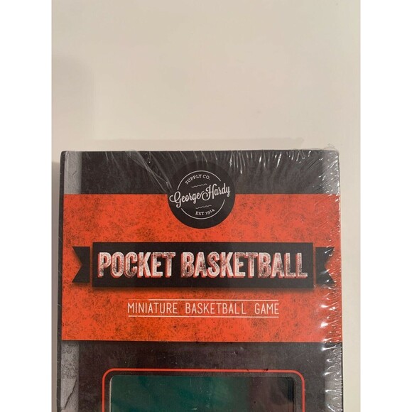 George Hardy Basketball Miniature Basketball Pocket Game Fidget Desk NEW SEALED - Picture 4 of 4
